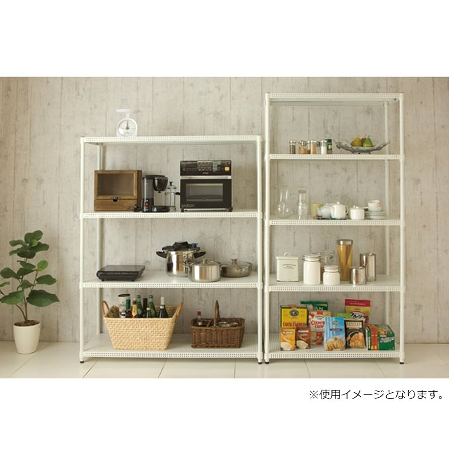 Amazon｜アイリスオーヤマ ラック メタルラック パンチング 5段